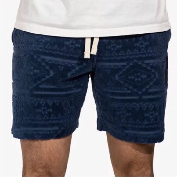 CHUBBIES LOUNGE SHORTS EMBOSSED VELOUR - Picture 1 of 11